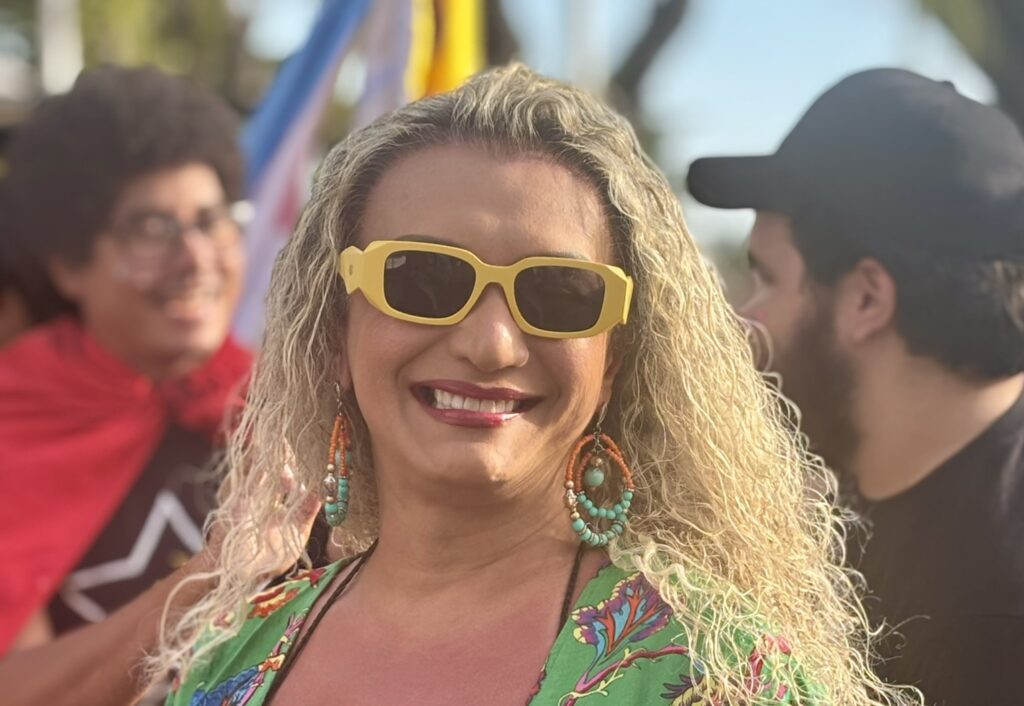 Bruna Benevídes na 6ª Marcha Trans da Bahia