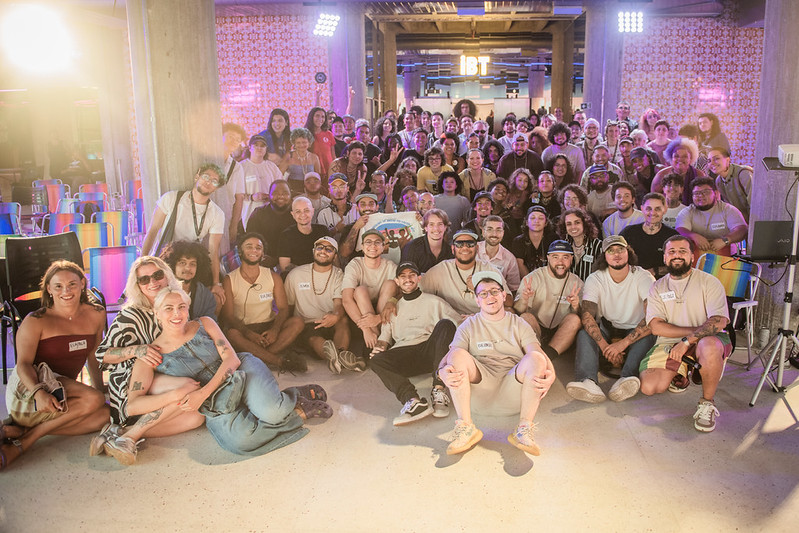 Assembleia de construção da 3º Marcha Transmasculina de SP, 2026 | Foto: Íra Barillo (@irabarillo) 
