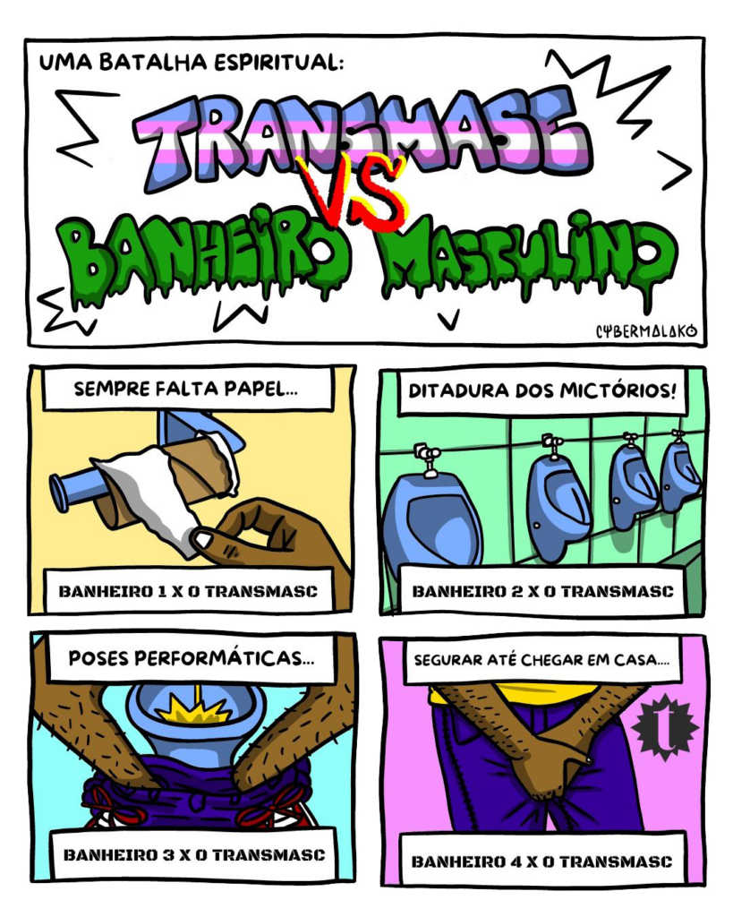 Transmasc vs Banheiro: Uma batalha espiritual