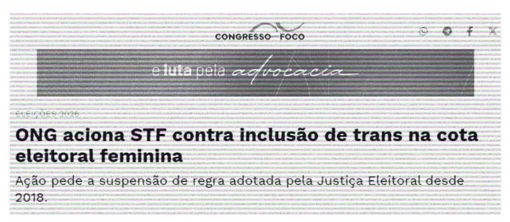 Entre o fato e a mentira: checamos 5 conteúdos falsos sobre pessoas trans nas eleições